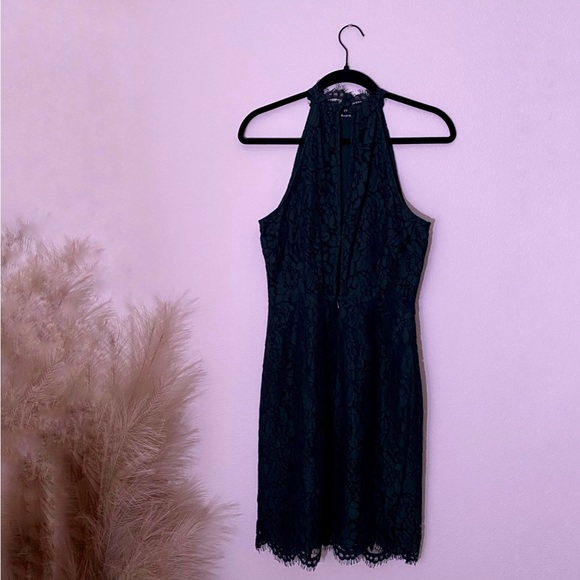 ✨BB Dakota✨ Forrest Green Cara Lace Dress Size 2 NWT - Picture 4 of 6